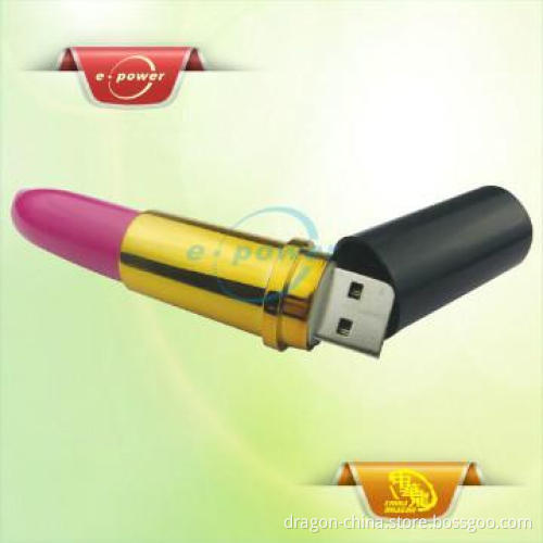 E-Power Beautiful Lipstick Shape USB Flash Drive for Girls U928